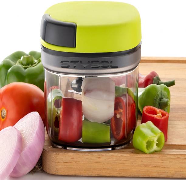 Stysol Powerful Mini Handy Quick Vegetable & Fruit Chopper