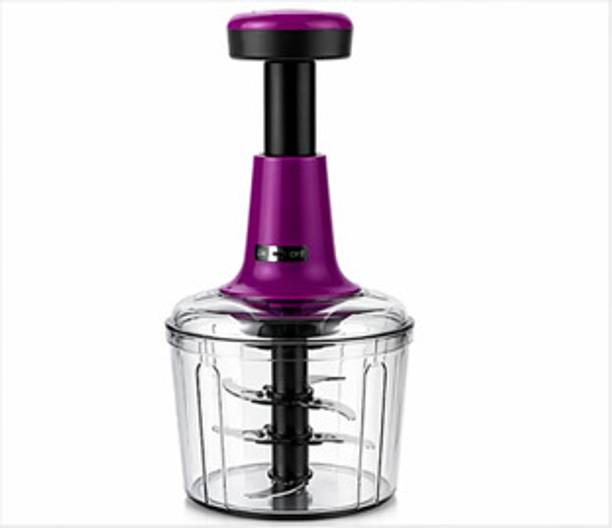 Thakkers by Thakkers Multipurpose 6 Blade Push Chopper | Vegetable & Fruit Cutter Vegetable & Fruit Chopper