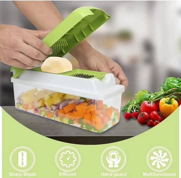 Trandchoice by chopper NIicer Dicer 13in1 fruit & vegetable greater & slicer Vegetable & Fruit Chopper