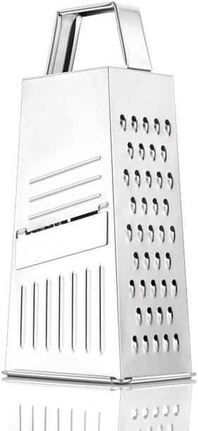 OFFYX 5 IN 1 Grater And Slicer With 4 Sides For Cheese, Vegetables, Ginger & Coconut Vegetable & Fruit Grater & Slicer