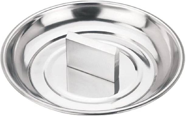 Ananth Store Heavy Stainless Steel Coconut Cracker/Breaker Plate (Pack of 1) Coconut Scraper