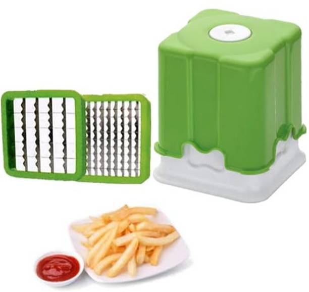 Fulkiza by FULKIZA Potato Chips French Fries Chips Maker Machine, Potato Finger Chips Cutter Vegetable & Fruit Grater & Slicer