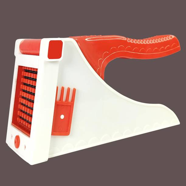 Kinon Multi-Purpose Vegetable Cutter | French Fry, Onion, Tomato Slicer | SS Blades Vegetable & Fruit Chopper
