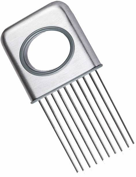 Baskety by Baskety Easy Onion Holder Slicer, Pack of 1 Vegetable & Fruit Slicer