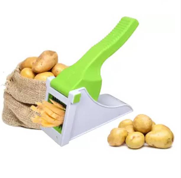 Mohit Plastic French Fry Chipser, Potato Chipser/Potato Slicer with Container Vegetable & Fruit Chopper