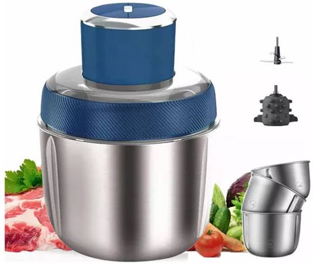 NIVKEZ 2.5L Electric Household Meat Grinder,Used for Dough Stirring Meat,Fruit,Onion Electric Vegetable & Fruit Chopper