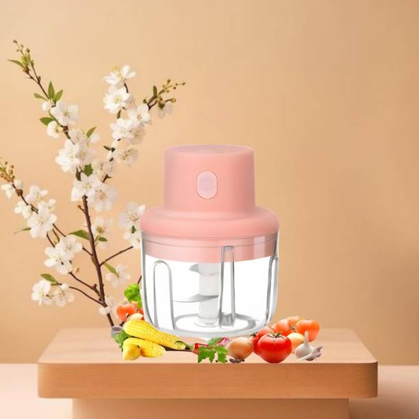 Clairbell Electric Chopper, Rechargeable Chopper for Home & Kitchen Vegetable, FruitC87 Electric Vegetable & Fruit Chopper