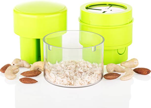 OMORTEX Dry Fruit Cutter With Bowl Vegetable & Fruit Grater & Slicer
