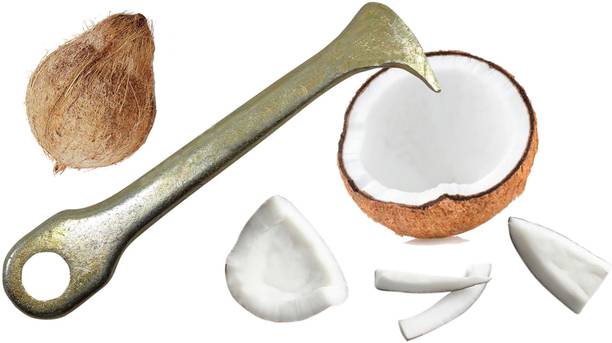 Skystar Coconut Breaker with Coconut Peeler Slicer Opener Rod ( PackOf 1) Coconut Slicer
