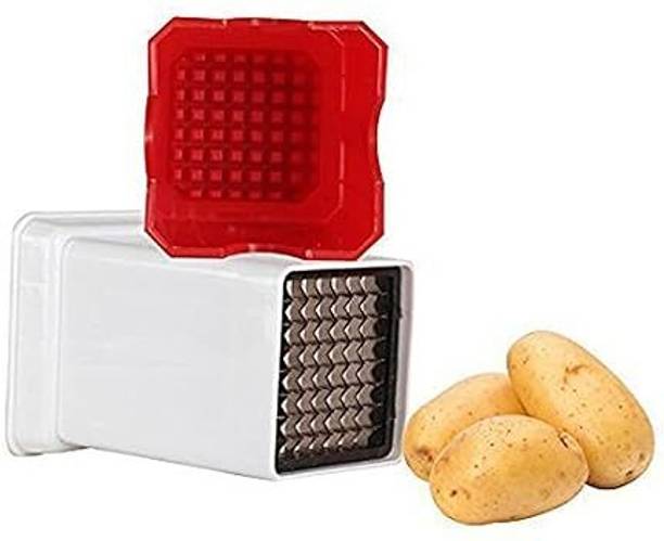 JBM ENTERPRISE by NA Plastic Kitchen Potato Chips and French Fries Cutter Vegetable Chips Machine Vegetable & Fruit Grater & Slicer