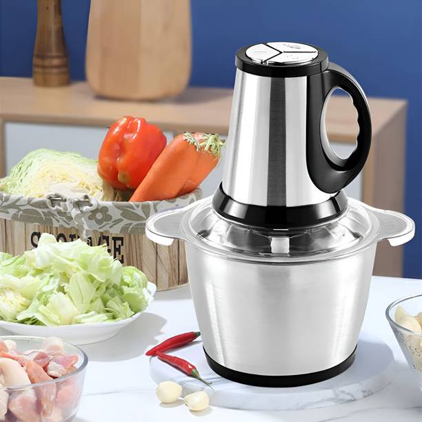 Edtepy Electric Meat Mincer & Food Chopper – 300W Power, 3-Speed Control, 3L Bowl Electric Vegetable & Fruit Chopper
