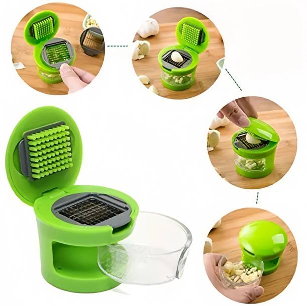 kraftcart by KRAFT CART Stylish & Compact Garlic & Ginger Mini Press Chopper Vegetable Chopper