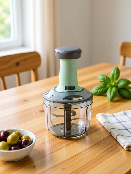 prayati push chopper for kitchen chooper hand press choper manual choppers food Onion Vegetable & Fruit Chopper
