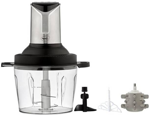 Pigeon by Pigeon Sharp | Superfast | With Atta Kneader | Garlic Peeler | Whisker | Powerful Electric Vegetable Chopper