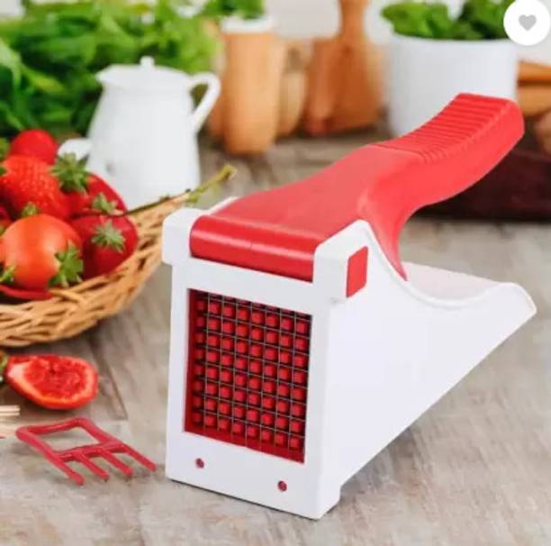 Mohit Plastic Potato Chipser | French Fries Chips Maker Machine | Snacks Cutter/Chipser Vegetable & Fruit Chopper