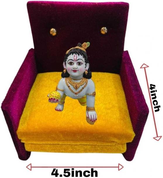 shri shyam ji enterprises Wooden Pooja Chowki