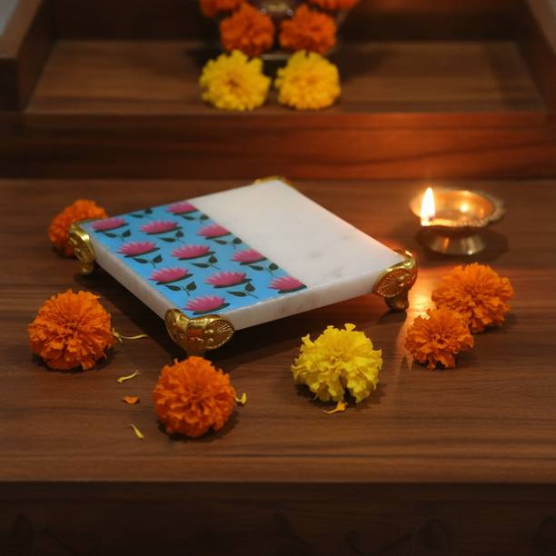 Homearte Marble All Purpose Chowki