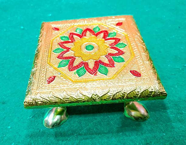 Dev Samagri Wooden All Purpose Chowki