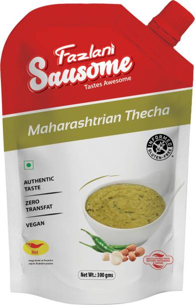 Fazlani Sausome Maharashtrian Thecha Pack of 1 Chutney Granules