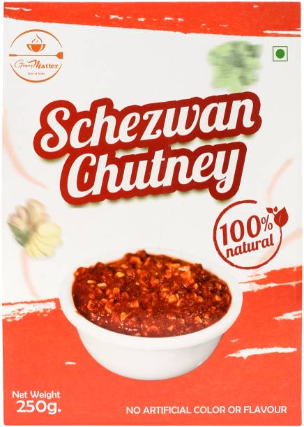 GravyMatter Schezwan Chutney | Momo ki Chutney | Hot and Spicy Sauce | Ready-to-eat Chutney Paste