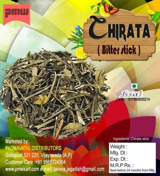 PMW Chirata Stick - Bitterstick - Indian Gentian - Swertia Chirayita - 100g