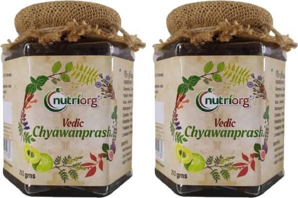 Nutriorg Vedic Chyawanprash - Made from 54 Organic Herbs (250x2))