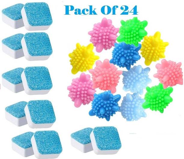 majesty pro Washing Machine Cleaning Tablets 24 pcs Detergent Bar
