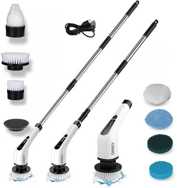 Myrra Electric Spin Scrubber,Cleaning Brush Scrubber for Home Plastic Wet and Dry Brush