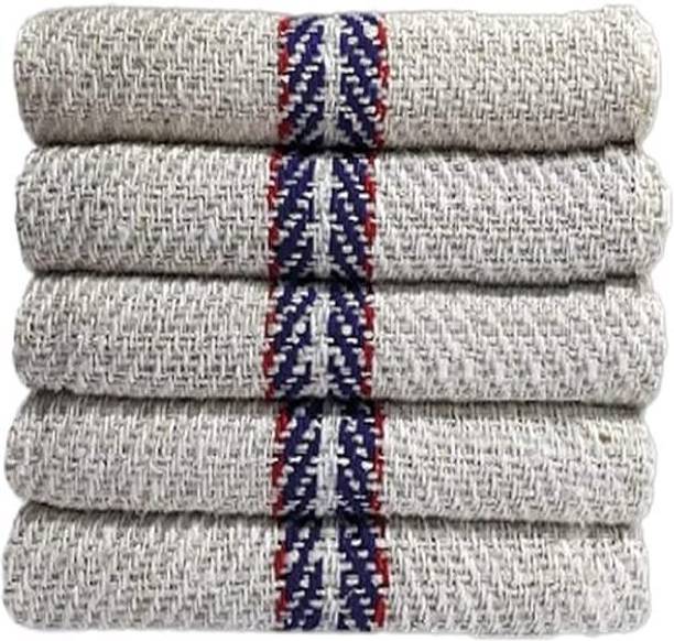 SANJU 100% Cotton Floor Reusable Pocha/Dusting Cloth/MOP 24x24 IN Wet and Dry Cotton Cleaning Cloth