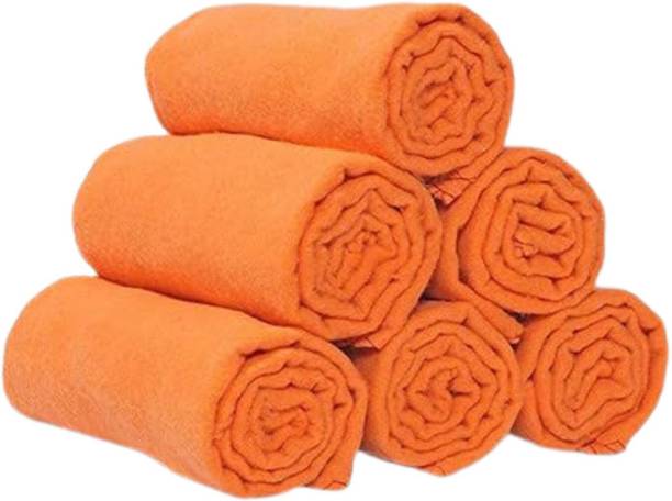 DROLIA FRESH Yellow color cotton Cloth for Car Cleaning, Polishing, Glass cloth Wet and Dry Cotton Cleaning Cloth