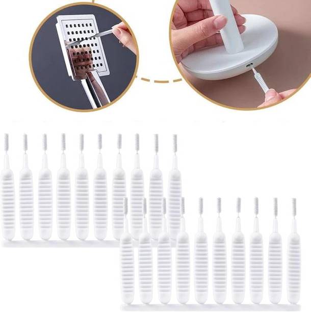 MAK Shower Nozzle Cleaning Brush,Keyboard,Gaps,Holes,Mobile Speaker Cleaner (20 Pcs) for Mobiles