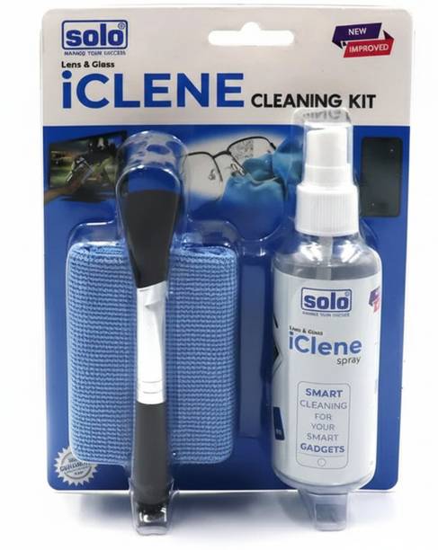 Solo IClene Cleaning Kit for Mobile, Tablets, Laptop, Computer Screens and Eyeglasses for Computers, Laptops, Mobiles