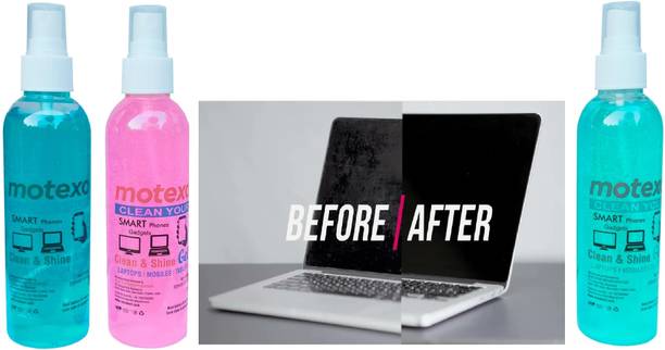 MOTEXO Smartphone display cleaning spray for Laptops, Gaming, Computers, Mobiles