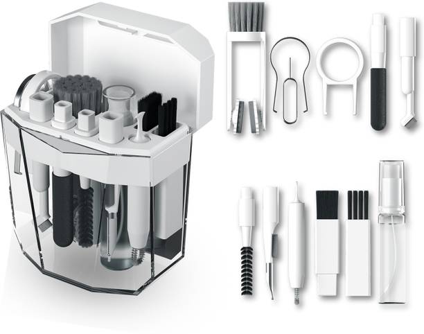 Portronics Clean One 16 in 1 Multipurpose Multipurpose Device Cleaner Cleaning Kit for Laptops, Mobiles, Computers