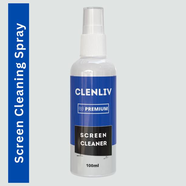 Clenliv Screen Cleaner Spray & Microfiber Wipe for Computers, Gaming, Laptops, Mobiles