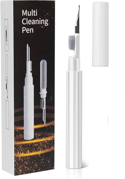 Huntindia Portable Cleaner Pen Kit 3 In 1 Multifunction Bluetooth Earphones Cleaning Pen for Mobiles, Laptops, Computers