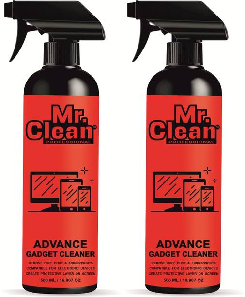 MCP Streak-Free Gadget Cleaner Spray 500ml + 500ml for Computers, Gaming, Mobiles, Laptops