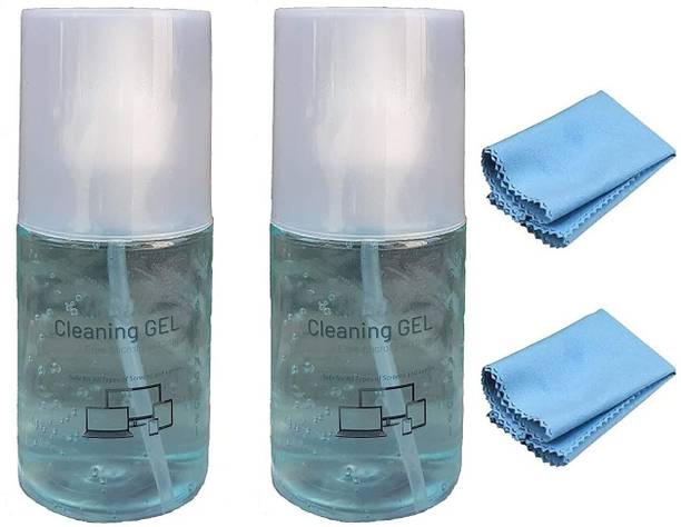 Civon Pack of 2 Perfumed Laptop LCD Cleaning Kit, Moniter Cleaner Gel for Computers, Laptops, Mobiles
