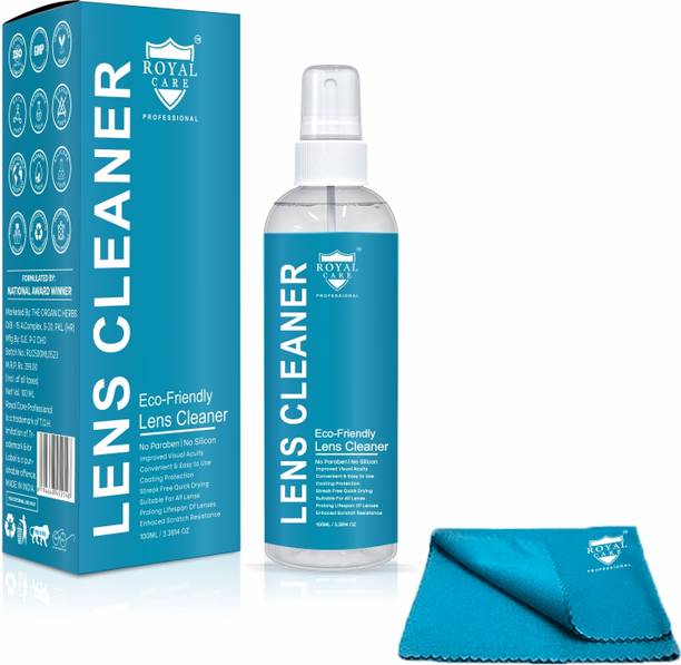 ROYAL CARE PROFESSIONAL Cleaning Kit for Lens , Computers, Laptops, Mobiles 100 ml for Computers