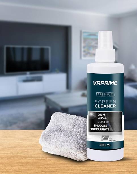 VRPRIME Laptop Cleaning Kit Screen Cleaner for Laptop Screen With Large Microfibre Cloth for Laptops, Computers, Mobiles