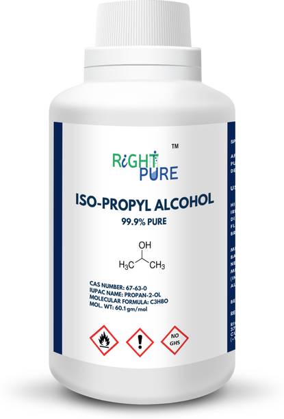 RIGHTPURE ISO PROPYL ALCOHOL 99% LAB TESTED 500 ML for Computers, Laptops, Mobiles