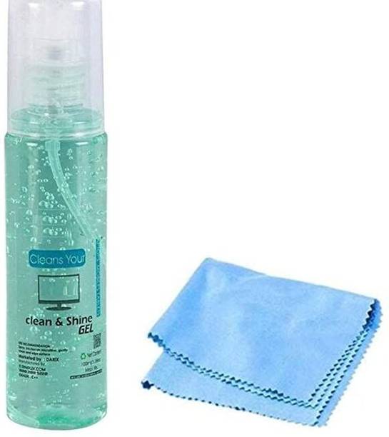 WipeRight Screen Cleaner Gel for Laptop, Mobile & LED TV – Anti-Dust Clean & Shine Spray.. for Computers, Mobiles, Laptops