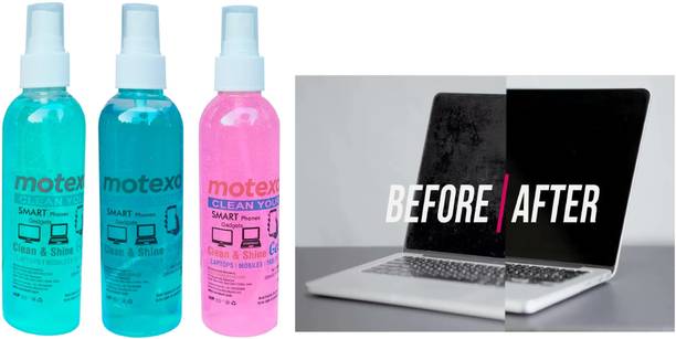 MOTEXO Spray shine kit for Gaming, Computers, Laptops, Mobiles