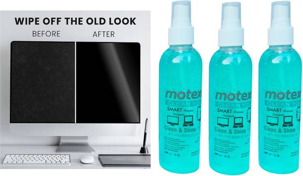 MOTEXO Computer screen cleaning spray for Gaming, Computers, Laptops, Mobiles