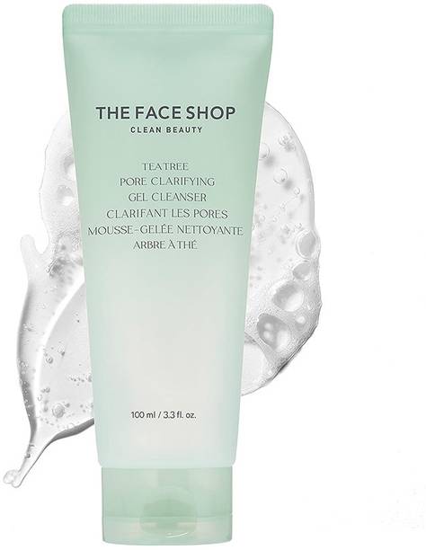 The Face Shop TEA TREE PORE CLARIFYING GEL CLEANSER (100 ml)