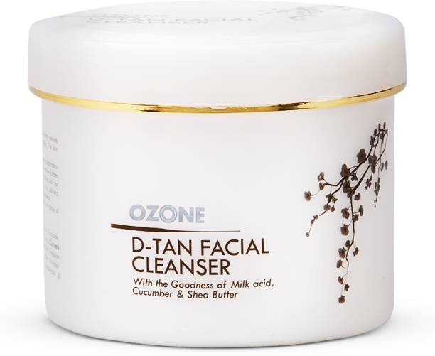 OZONE D Tan Facial Cleanser with the Goodness of Cucumber, Milk & Shea Butter