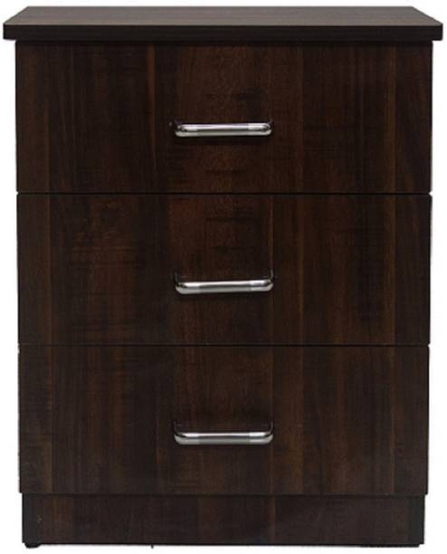 RSPOL 3-DRAWER Engineered Wood Side Table