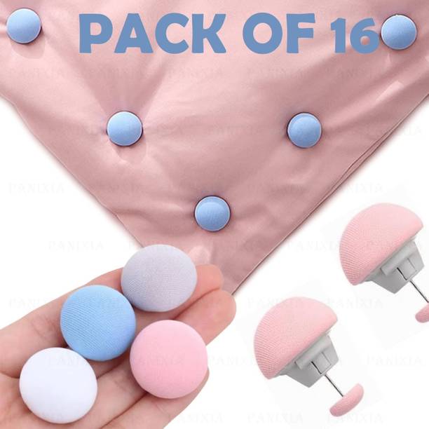 SELIFYMART Mushroom Shape Duvet Clips Cotton, Steel Cloth Clips