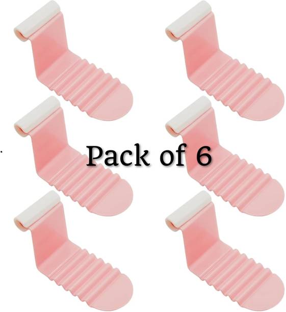 JUICIQ Non-Slip Bed Sheet Clips | 6 Pcs Mattress Sheet Tightener for All Beds Polypropylene Cloth Clips