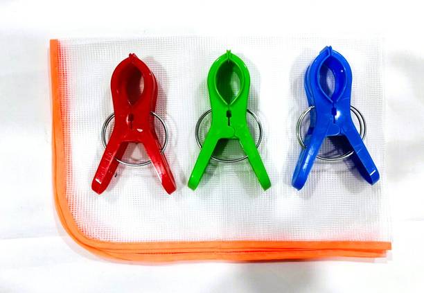 भरतस Saree Prepleating Clips Big Clips 3 Nos, Ironing Mat 1 No क्लॉथ क्लिप्स